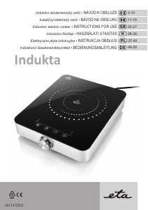 Instrukcja Eta Indukta 0111 90000 Płyta do zabudowy
