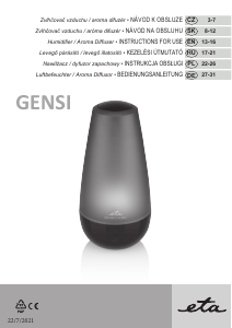 Manuál Eta Gensi 6634 90000 Zvlhčovač