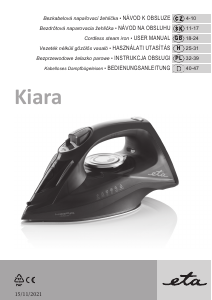Instrukcja Eta Kiara 1276 90000 Żelazko