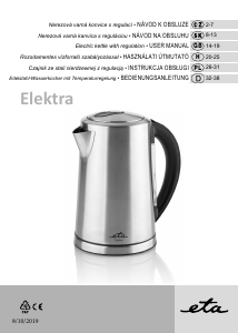 Használati útmutató Eta Elektra 3597 90000 Vízforraló