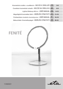 Bruksanvisning Eta Fenité 1353 90000 Spegel