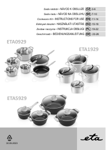 Bruksanvisning Eta Honeycomb 1929 90000 Gryta
