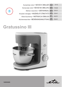 Bedienungsanleitung Eta Gratussino III Elements 3023 90210 Standmixer