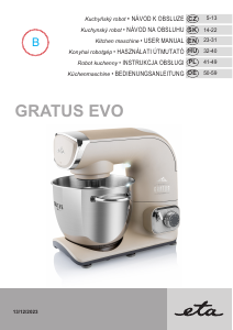 Manuál Eta Gratus Evo Gratus Evo Max 1028 90061 Stolní mixér