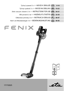 Bruksanvisning Eta Fenix 2233 90000 Dammsugare