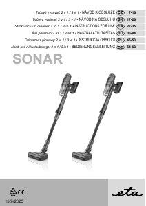 Használati útmutató Eta Sonar Aqua Plus 3232 90000 Porszívó
