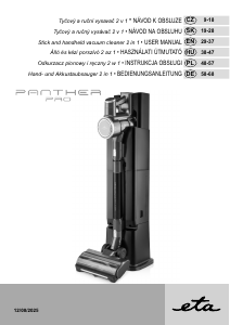 Bedienungsanleitung Eta Panther Pro 7250 90000 Staubsauger