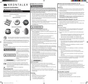 Handleiding Krontaler GT-KT-20-04 Kookwekker