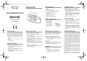 Mode d’emploi Magnum GL25 Réveil