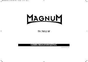 Mode d’emploi Magnum TV7052SF Téléviseur