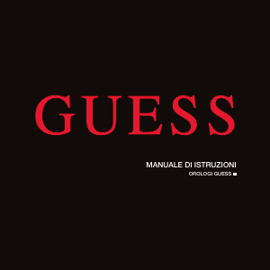 Manuale Guess W0836L1 Look of Luxury Orologio da polso