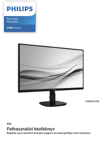 Használati útmutató Philips 24B2N2200 LED-es monitor
