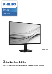 Handleiding Philips 24B2N2200 LED monitor