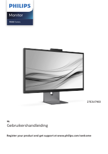 Handleiding Philips 27E3U7903 LED monitor