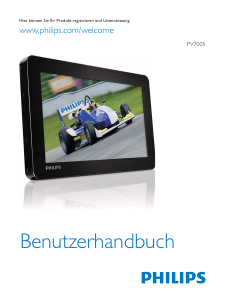 Bedienungsanleitung Philips PV7005 Mediaplayer