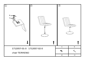 Hướng dẫn sử dụng Jotex TERRENO Ghế