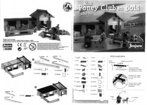 사용 설명서 JeuJura 8024 Mon poney club en bois