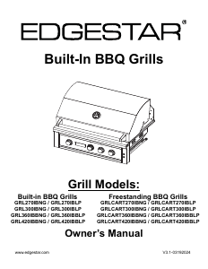 Handleiding EdgeStar GRL300FSNG Barbecue
