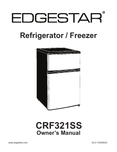Manual EdgeStar CRF321SS Fridge-Freezer