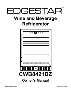 Manual EdgeStar CWB8421DZ Refrigerator