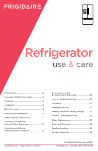 Manual Frigidaire FRFN2813AF Fridge-Freezer