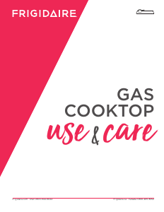 Handleiding Frigidaire GCCG3048AS Kookplaat