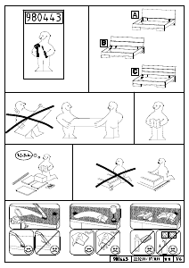 Manual Unbranded Alina Bed Frame