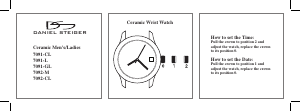 Handleiding Daniel Steiger Ceramic Horloge