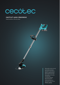 Mode d’emploi Cecotec FastCut 4000 Freemove Débroussailleuse