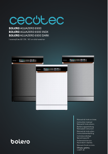 Manual de uso Cecotec Bolero Aguazero 6900 Inox Lavavajillas