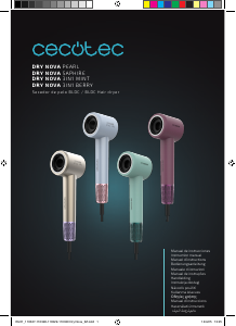Manual de uso Cecotec DryNova 3in1 Berry Secador de pelo