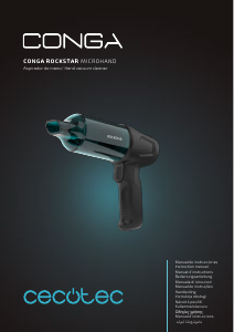 Mode d’emploi Cecotec Conga Rockstar Micro Hand Aspirateur à main