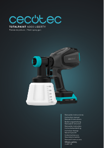 كتيب Cecotec TotalPaint 4000 Liberty رشاش دهان