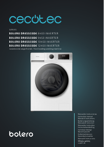 Mode d’emploi Cecotec Bolero DressCode 12450 Inverter Lave-linge