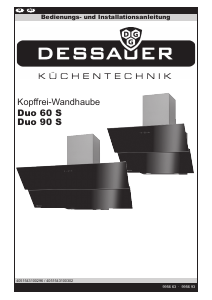 Bedienungsanleitung Dessauer Duo 60 S Dunstabzugshaube