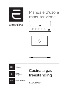 Mode d’emploi Electroline ELGC5050 Cuisinière