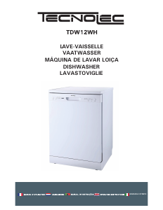 Manuale Tecnolec TDW12WH Lavastoviglie