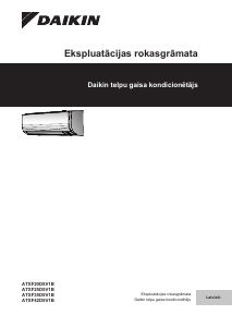 Rokasgrāmata Daikin ATXF25D5V1B Gaisa kondicionētājs