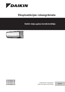Rokasgrāmata Daikin ATXF35E5V1B Gaisa kondicionētājs