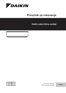 Priručnik Daikin FTXP35M5V1B Klimatizacijski uređaj