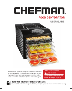 Bruksanvisning Chefman RJ43-SQ-9 Mattorkare
