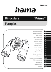Bruksanvisning Hama 00002804 Prisma Kikare