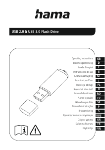 Kullanım kılavuzu Hama 00182499 USB bellek