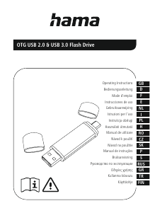Käyttöohje Hama 00182492 USB-asema