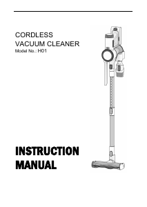 Mode d’emploi Balter H01 Aspirateur