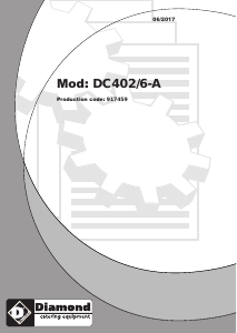 Bedienungsanleitung Diamond DC402/6-A Geschirrspüler