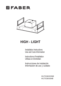 Manual de uso Faber HILTIS36WHNB High-Light Campana extractora