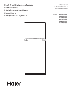 Manual Haier HA12TG21SS Fridge-Freezer