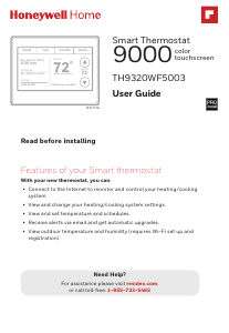 Bruksanvisning Honeywell TH9320WF5003 Thermostat