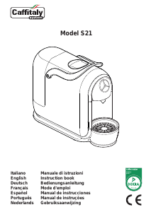 Manual de uso Caffitaly S21 Máquina de café